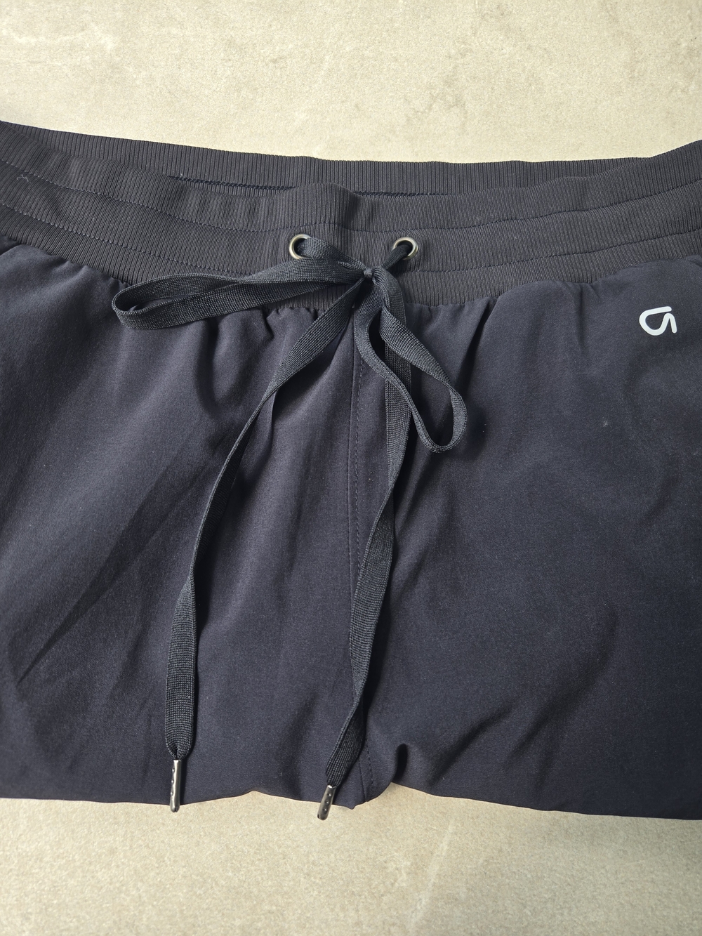 GAP fit Women's Black Athletic Drawstring Joggers Size S